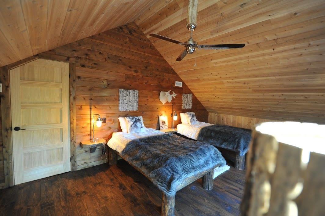 Les Bouleaux - Les Chalets Spa Canada Ла-Мальбе Екстер'єр фото