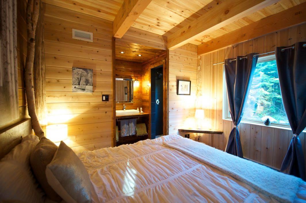 Les Bouleaux - Les Chalets Spa Canada Ла-Мальбе Екстер'єр фото
