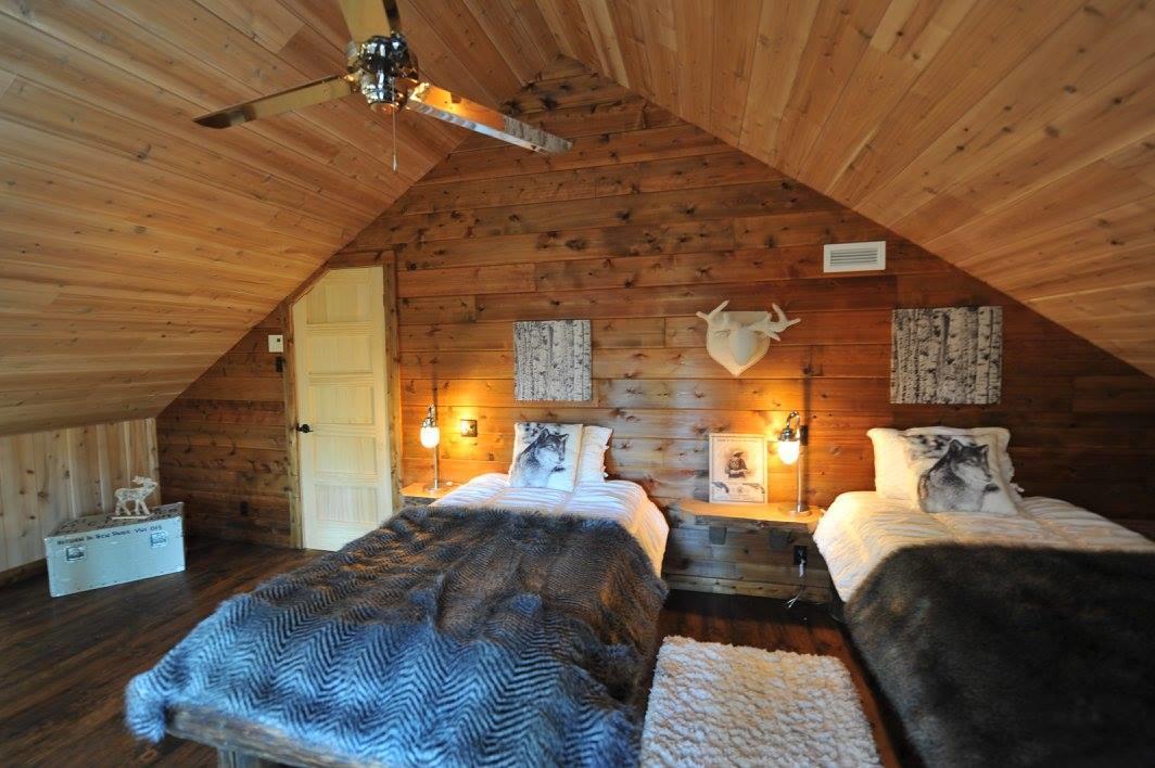 Les Bouleaux - Les Chalets Spa Canada Ла-Мальбе Екстер'єр фото