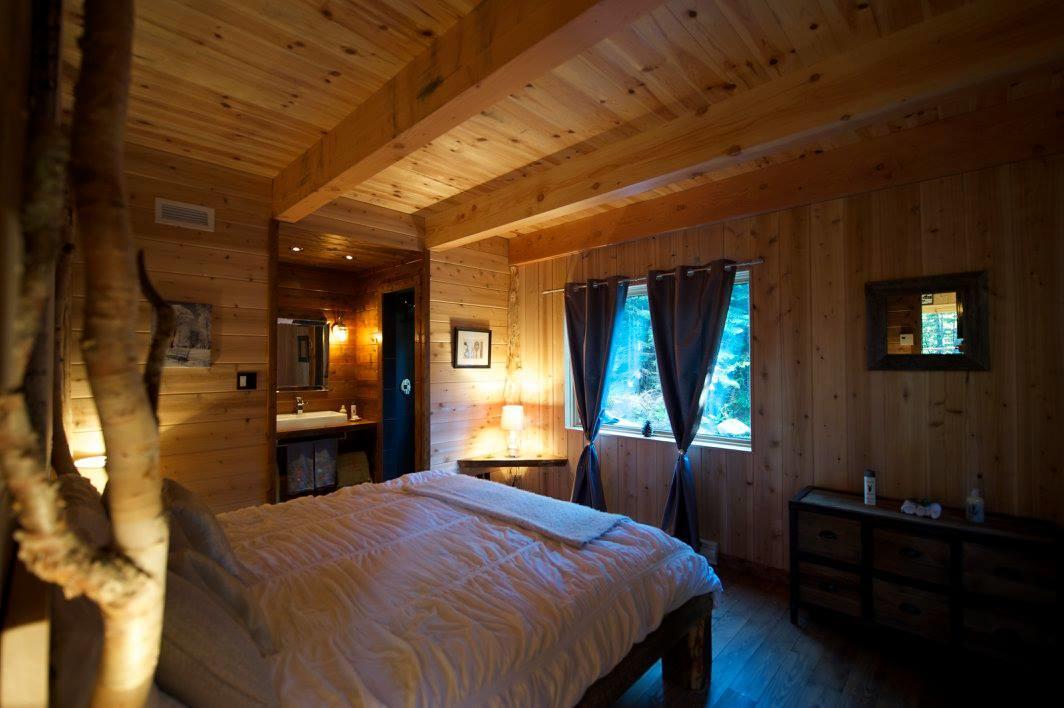 Les Bouleaux - Les Chalets Spa Canada Ла-Мальбе Екстер'єр фото