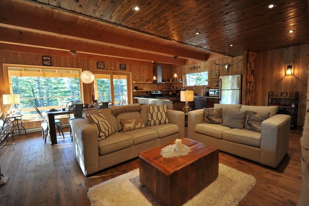 Les Bouleaux - Les Chalets Spa Canada Ла-Мальбе Екстер'єр фото