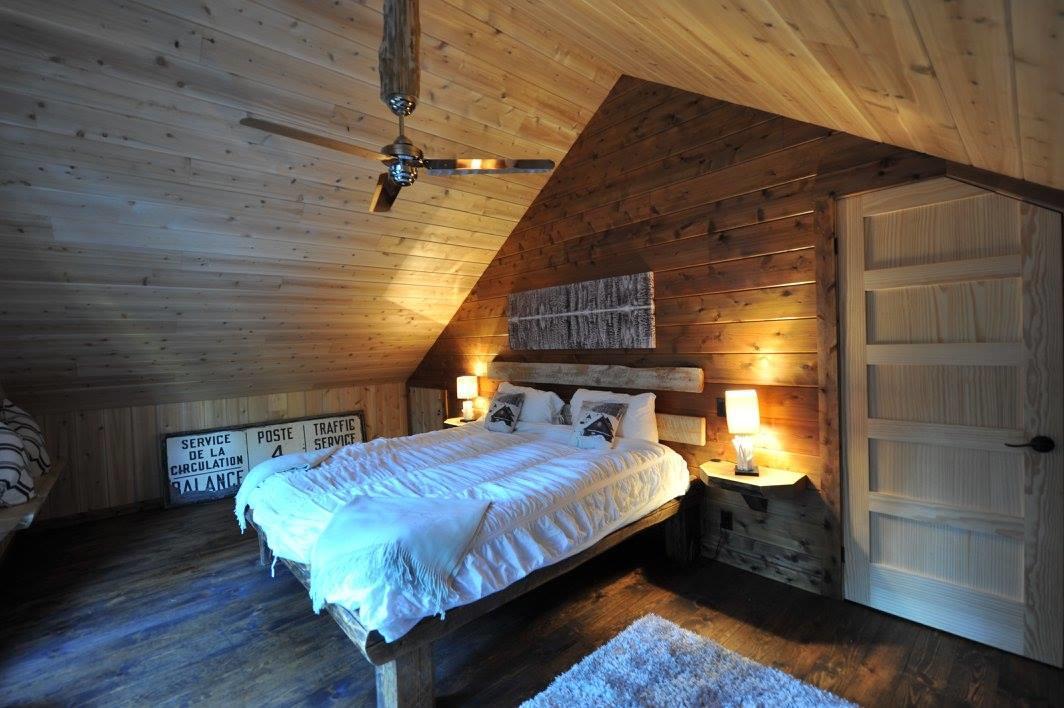 Les Bouleaux - Les Chalets Spa Canada Ла-Мальбе Екстер'єр фото