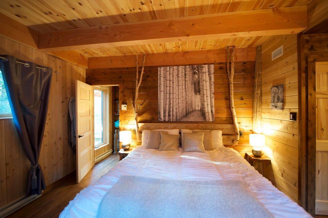 Les Bouleaux - Les Chalets Spa Canada Ла-Мальбе Екстер'єр фото