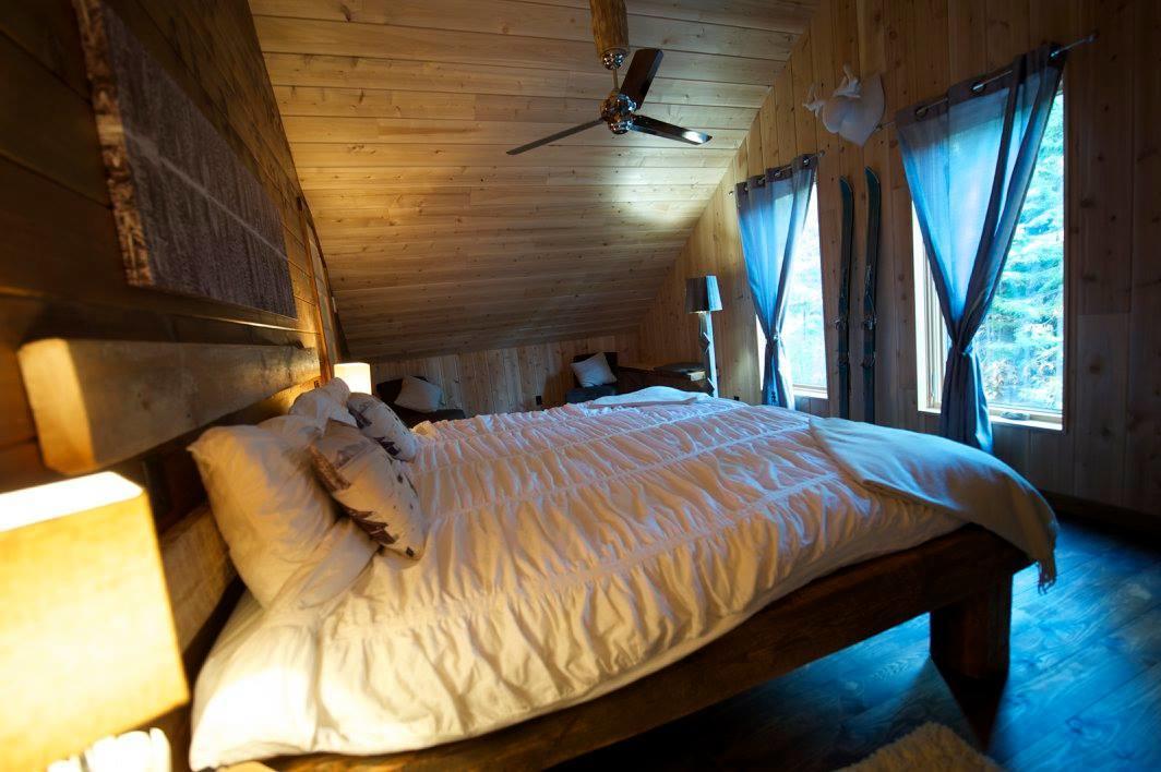 Les Bouleaux - Les Chalets Spa Canada Ла-Мальбе Екстер'єр фото
