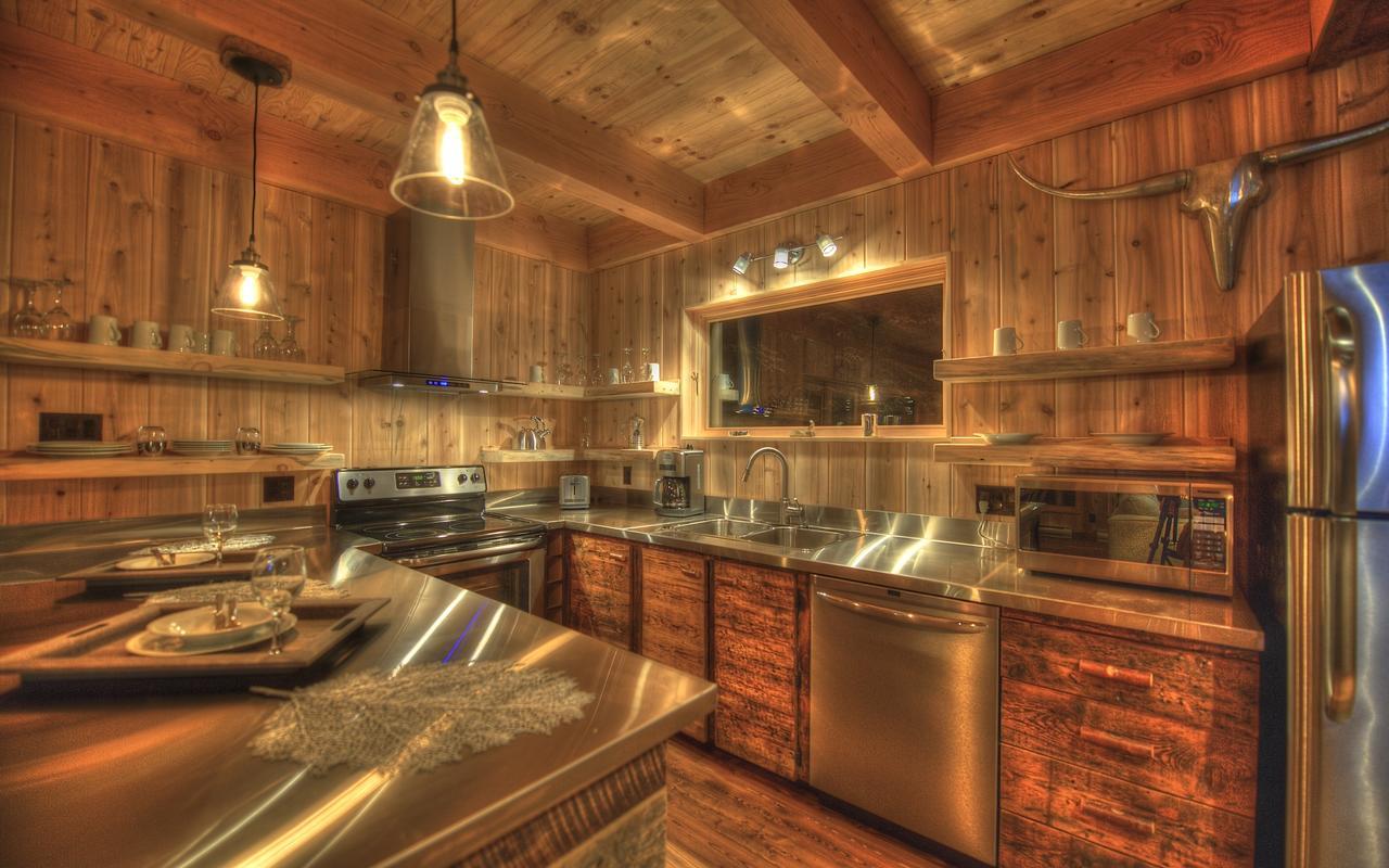 Les Bouleaux - Les Chalets Spa Canada Ла-Мальбе Екстер'єр фото